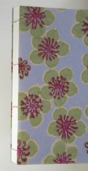 Blue Flowers binding