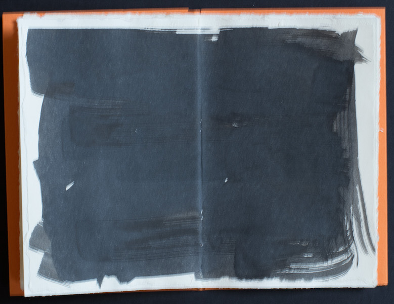 black page